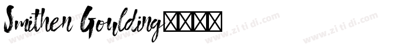 Smithen Goulding字体转换
